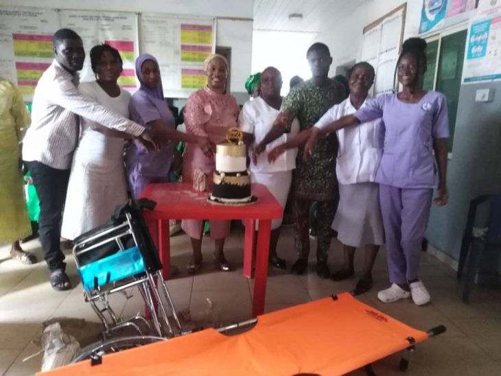Hon. Adesina Lauds Alhaja Aliu for her Philantropic Gestures Hon. Adesina Lauds Alhaja Aliu for her Philantropic Gestures